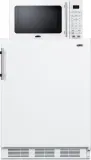Microwave/Refrigerator-Freezer Combination with Allocator