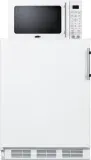 Microwave/Refrigerator-Freezer Combination with Allocator
