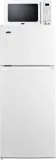 Microwave/Refrigerator-Freezer Combination with Allocator