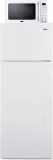 Microwave/Refrigerator-Freezer Combination with Allocator