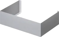 CHMHP486W Chimney 836 mm