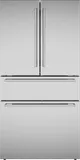 Masterpiece(R), French Door Bottom freezer, multi door, 36'' Masterpiece(R), Stainless steel