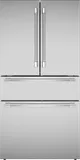 Professional, French Door Bottom freezer, multi door, 36'' Professional, Stainless steel