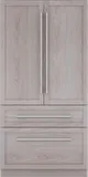 Freedom(R), Built-in French Door Bottom Freezer, Panel Ready