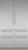 Freedom(R), Built-in French Door Bottom Freezer, Stainless steel