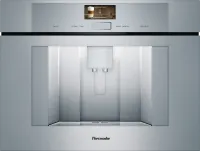 TCM24PS Built-in Coffee Machine Stainless Steel, Plumbed