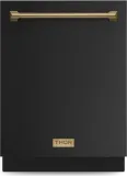 24 Inch Dishwasher Matte Black/bronze Gordon Ramsay Series