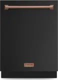 24 Inch Dishwasher Matte Black/rose Gold Gordon Ramsay Series