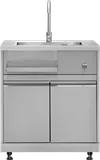 Outdoor Kitchen Sink Cabinet In Stainless Steel