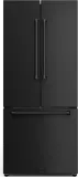 30 Inch 17.5 Cu Ft French Door Counter Depth Refrigerator With Ice Maker In Black Gordon Ramsay Series