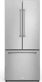 30 Inch 17.5 Cu Ft French Door Counter Depth Refrigerator With Ice Maker In Stainless Steel Gordon Ramsay Series
