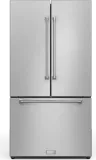36 Inch 20.3 Cu Ft French Door Counter Depth Refrigerator With Ice Maker In Stainless Steel Gordon Ramsay Series