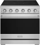 36 Inch Professional Electric Range In Stainless Steel Gordon Ramsay Series