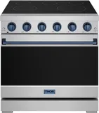 36 Inch Professional Electric Range In Stainless Steel/blue Gordon Ramsay Series