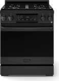 30 Inch Professional Lp Range With Tilt Panel Touch Control In Matte Black Gordon Ramsay Series