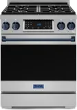 30 Inch Professional Lp Range With Tilt Panel Touch Control In Stainless Steel/blue Gordon Ramsay Series