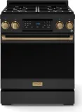 30 Inch Professional Liquid Propane With Precision Knob Control In Black/bronze