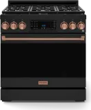 36 Inch Professional Lp Range With Tilt Panel Touch Control In Black/rose Gold Gordon Ramsay Series