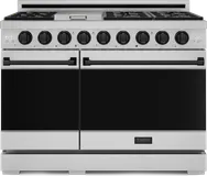 48 Inch Professional Lp Range With Pro-style Knobs In Stainless Steel/black Gordon Ramsay Series