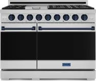 48 Inch Professional Lp Range With Pro-style Knobs In Stainless Steel/blue Gordon Ramsay Series