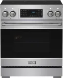 30 Inch Professional Induction Range With Tilt Panel Touch Control In Stainless Steel Gordon Ramsay Series