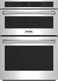 30" Electric Double Wall Oven And Microwave Combo