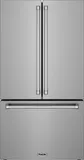 36 Inch Counter Depth Freestanding French Door Refrigerator With Internal Water and Ice