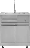 Outdoor Kitchen Sink Cabinet In Stainless Steel - Model Mk01ss304
