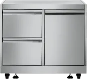 Outdoor Kitchen BBQ Grill Cabinet In Stainless Steel - Model Mk03ss304