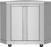 Outdoor Kitchen Corner Cabinet - Model Mk06ss304