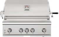 36-inch 4-burner Built-in Gas Grill With Sear/rear Infrared Burner & Rotisserie