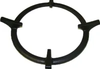 Cast Iron Wok Ring (for Cooktops) - Heavy Duty Porcelainized Cast Iron