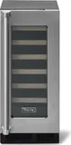 15"W. SS Panel - Glass Door W/Viking Handle
