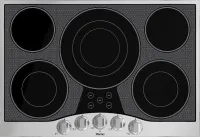 30" Electric Cooktop, 5 Elements