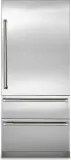 7 Series Refrigerator Door Panel - VIBDP36R STAINLESS STEEL OR COLOR DOOR PANEL