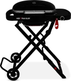 Traveler(R) Compact Portable Gas Grill - Black