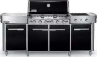 SUMMIT(R) GRILL CENTER LP GAS - BLACK