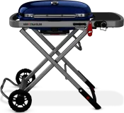 Traveler(R) Portable Gas Grill - Deep Ocean Blue
