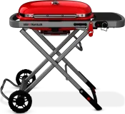 Traveler(R) Portable Gas Grill - Red