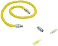 4' Gas Range Connector Kit with two 1/2