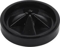 Disposer Splash Guard, Black-colored, with 4