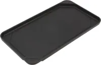 Range/Cooktop Griddle Non-Stick Cast Aluminum - Black for All 2-Burner Cooking Surfaces Except Induction (1-IN H X 19 1/2-IN W X 11-IN D)