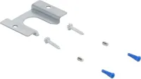 Range Anti-Tip Kit with (1) anti-tip bracket, (2) mounting screws, (2) anchors, and (1) washer