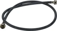 5' Black Rubber Washer Fill Hoses rated 1000 PSI with 2 female connections - 24 Pack