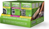 Display: 12 ct. assorted affresh Appliance Cleaners in full color printed countertop display