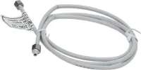 Refrigerator Water Line Installation Kit, Gray, 5' flexible plastic hose with 1/4