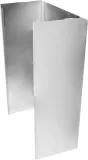 Wall Hood Chimney Extension Kit, 9ft -12 ft. - Stainless Steel