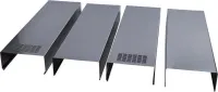 Island Hood Chimney Extension Kit - Stainless Steel
