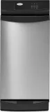 Gold(R) 15-inch Undercounter Trash Compactor with Clean Touch(TM) Console
