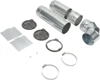 4-way internal dryer vent kit for Left, Right, and Bottom venting, compatible with WE/GD94/95/97HEX & ME/GD6000/7000X models.